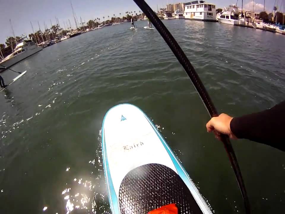 Stand up Paddle Lesson/Tour Marina Del Rey CA. YouTube