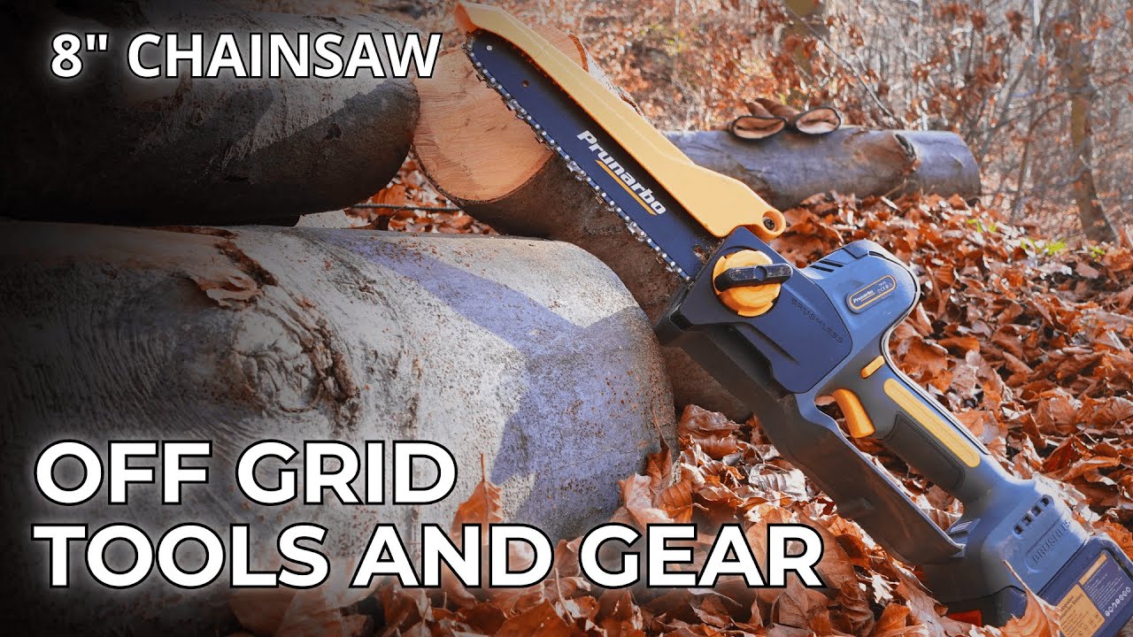 Prunarbo 8’’ Chainsaw Test – Real Cutting Power in the Forest