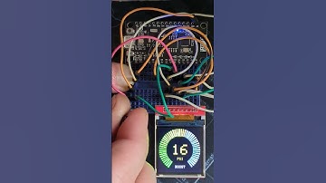 Arduino Boost Gauge (tft_espi & esp8266)