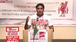 Kumaran Bose speaks out at Bakers Conference 2016