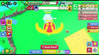 Challenge - 5 servers in 10 minutes - TomBlox playing BALL EATING SIMULATOR