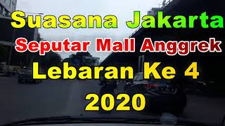 Suasana Seputar Mall taman Anggrek jakartaLebaran ke 4 2020
