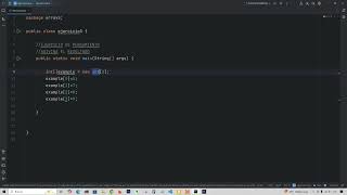 Aprender Java. Ejercicio 65 Arrays