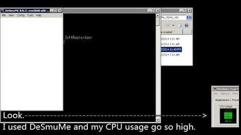 How to Fix the CPU Usage Problem for DeSmuMe