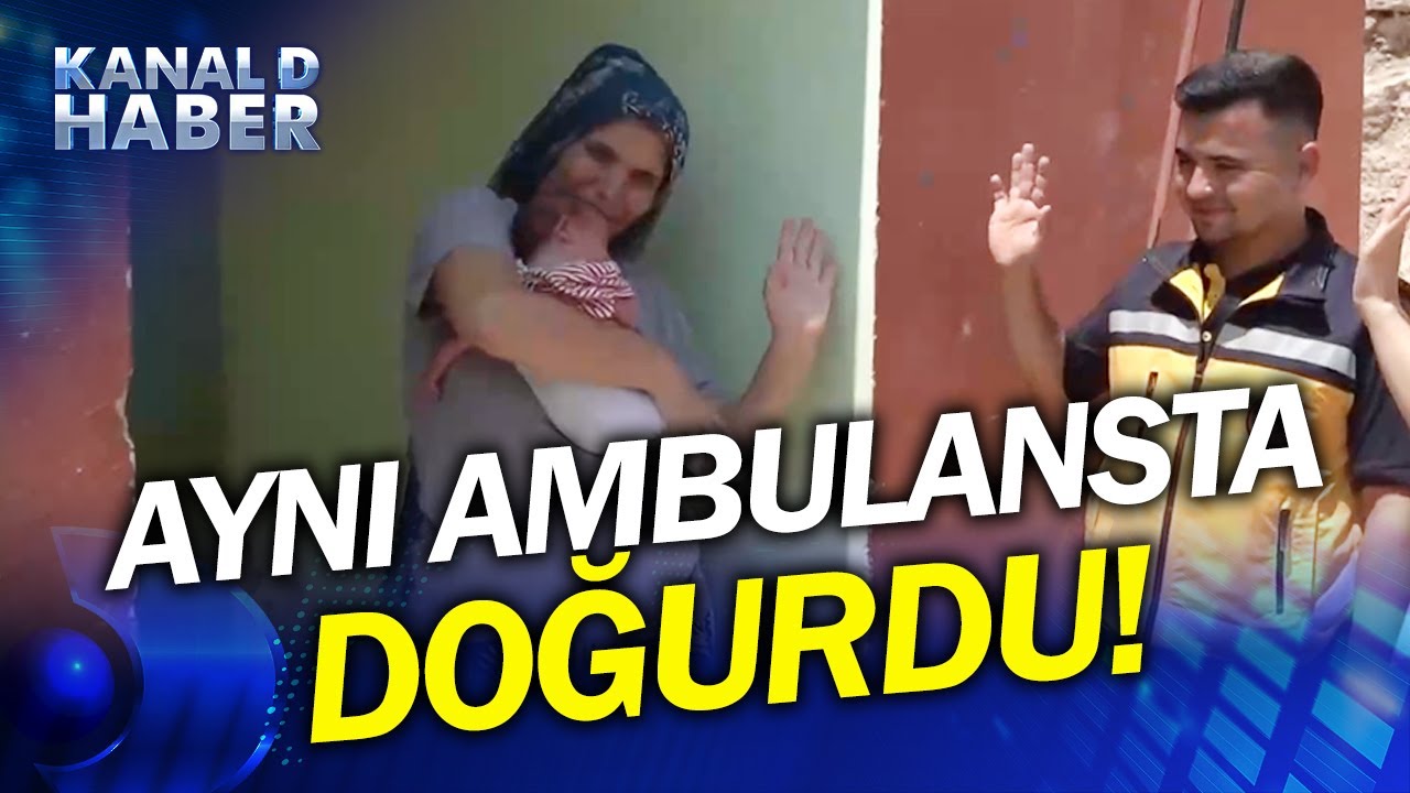 5 Yıl Arayla Aynı Ambulansta Doğurdu! İkinci Kez Tanık Oldular...