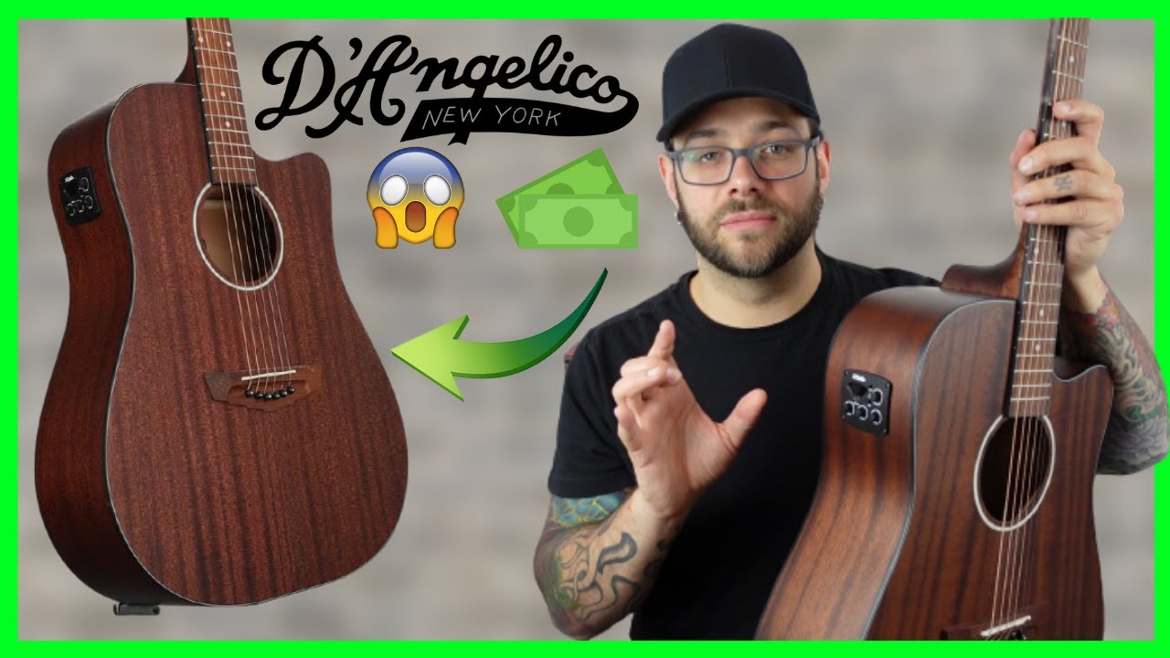 Is This GUITAR worth the MONEY?!! D'Angelico Premier Bowery LS (Mahogany Satin)