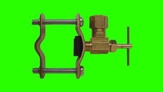 How to Install a Saddle Valve (Plumbing Tutorial)