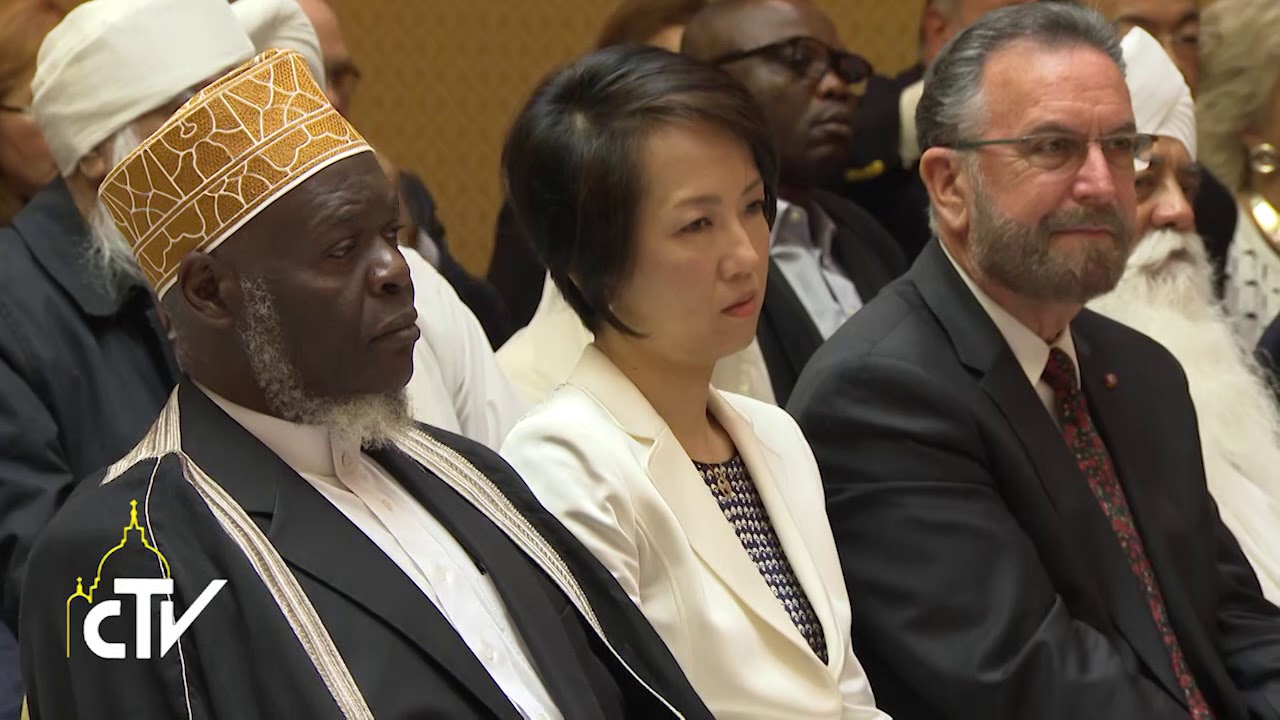 Udienza Religions for peace creator of fortnite