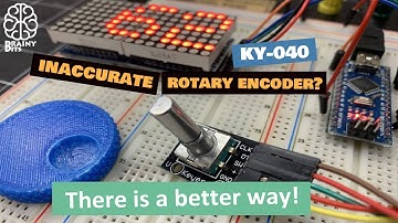 Best code to use with a KY-040 Rotary Encoder? Let