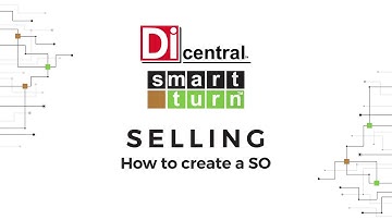 How To Create A Sales Order In SmartTurn Demo