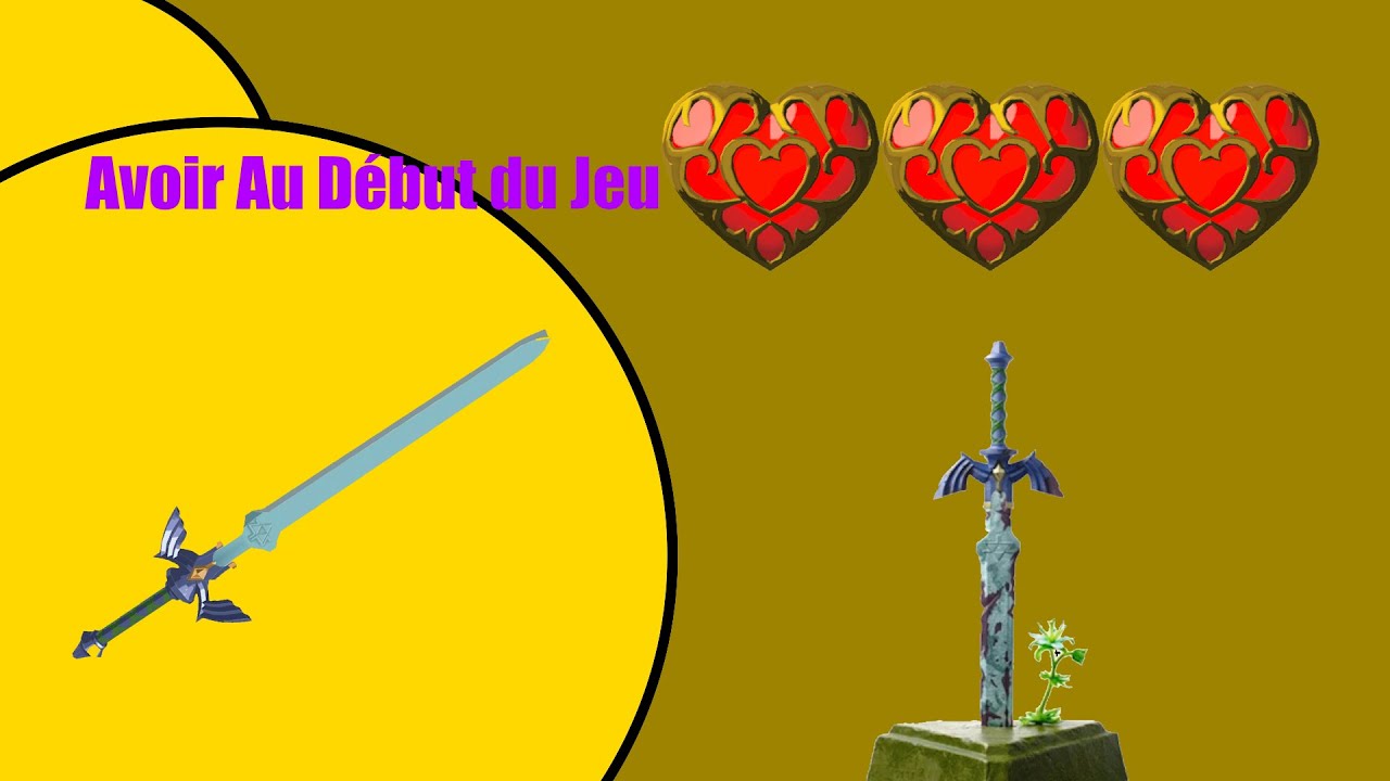 Guide Pour avoir L'épée de legende au Début du Jeu (Glitch BOTW) - YouTube