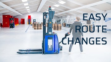 Global AGV | Easy route changes with dual mode