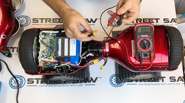 How to Test Hoverboard Battery w/ Multimeter & Replace