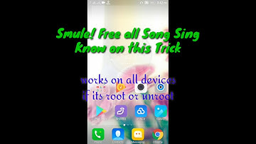 Smule Sing! app Free for all without any VIP pass, Working on all devices:Root and Unroot version,