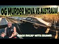 Street Outlaws vs. Australia! Race 1 Recap from Perth Motorplex with Murder Nova!