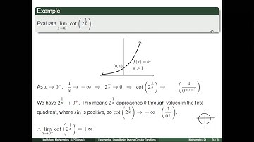 [Math 21] Lec 1.6 Exponential, Logarithmic and Inverse Circular Functions (Part 4 of 4)