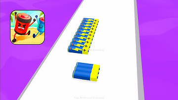Battery Run - All Levels Gameplay Android iOS