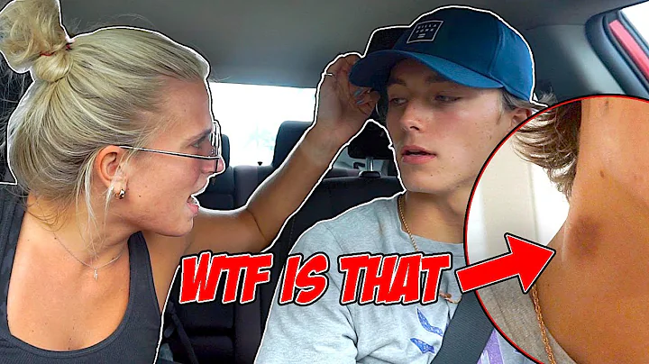 HICKEY PRANK on Girlfriend *MAD*