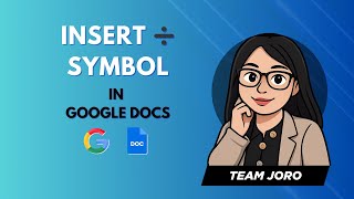 How to Insert a Division Sign in Google Docs [÷ ➗]