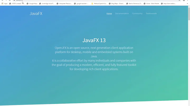 How to get JavaFX to work with Netbeans 11 and Java 11