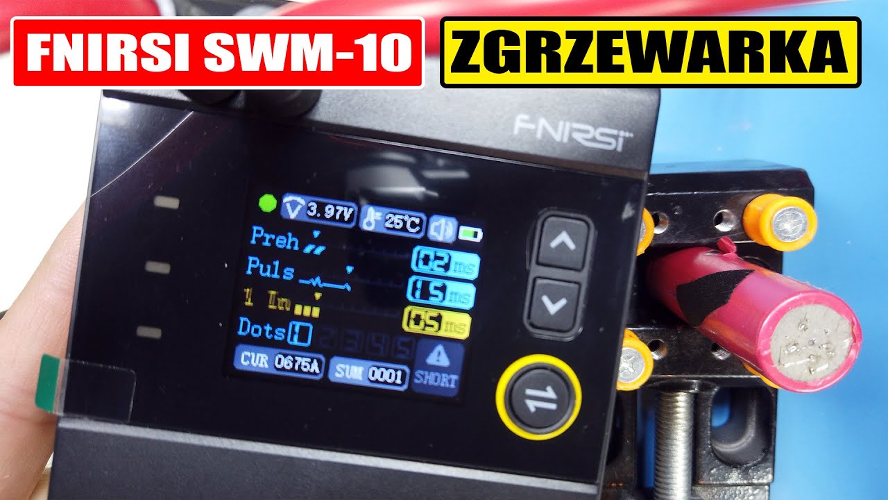 Najlepsza tania przenośna zgrzewarka? Test Fnirsi SWM-10