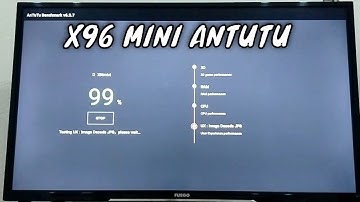 X96 MINI Test Performance ANTUTT Benchmark Android 7.1.1 Smart BOX TV 2GB RAM 16GB