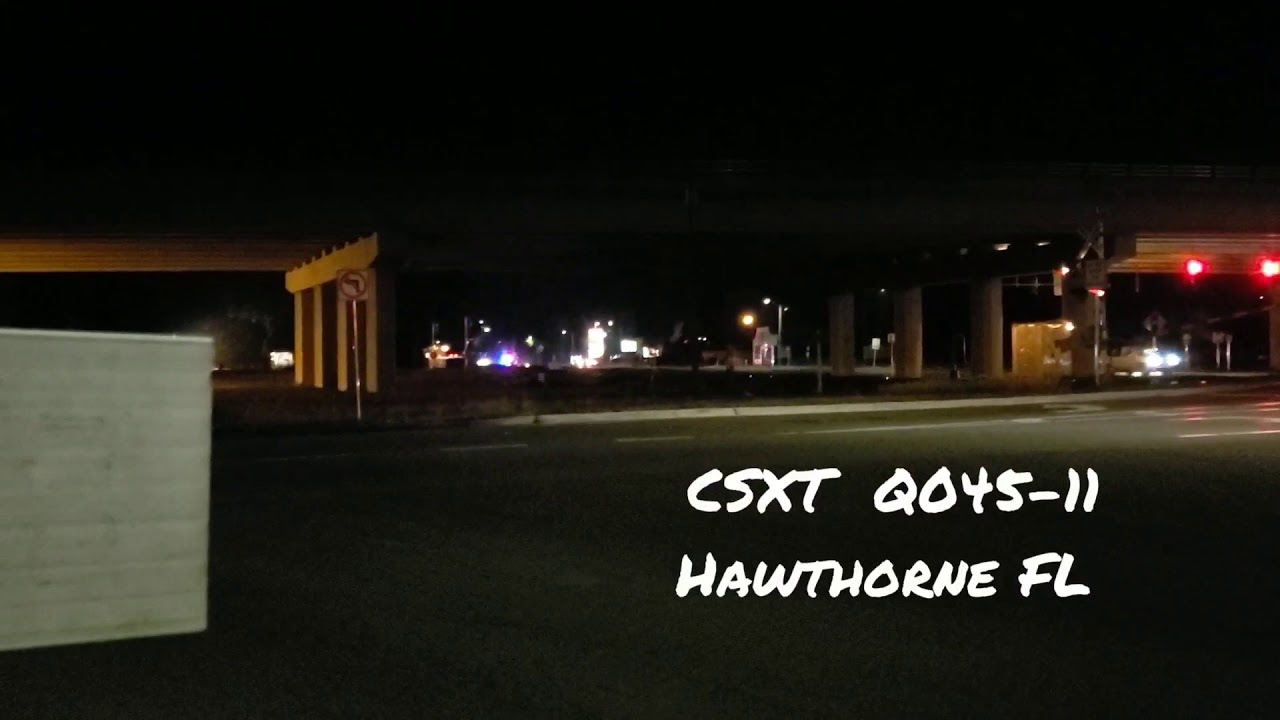 CSXT Q04511 HAWTHORNE FLORIDA YouTube