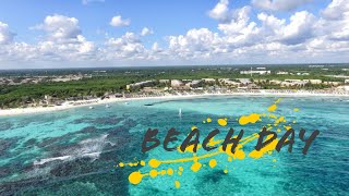 Beach Day in Mexico BAHIA PRINCIPE Grand Coba