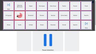 Accessible Google Translate in Communicator 5