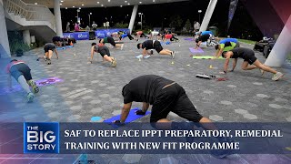 SAF to replace IPPT preparatory, remedial training with new FIT programme | THE BIG STORY screenshot 5