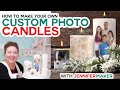 DIY Personalized Candles - How to Transfer Images & Photos to Wax Candles!