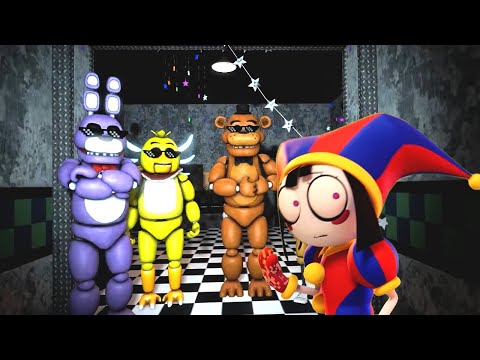 Видео: Pomni  (The Amazing Digital Circus) vs Five Night's at Freddy's