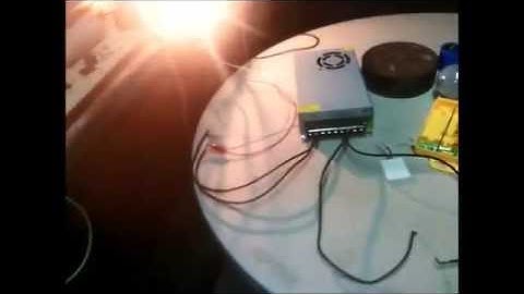 Geofusion PSU24 on output with moth visitor