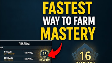 The Fastest Way to Farm Mastery Rank In Warframe