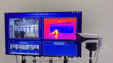 JAEMONT Our C195 camera face recognition thermography temperature system based on infrared detection