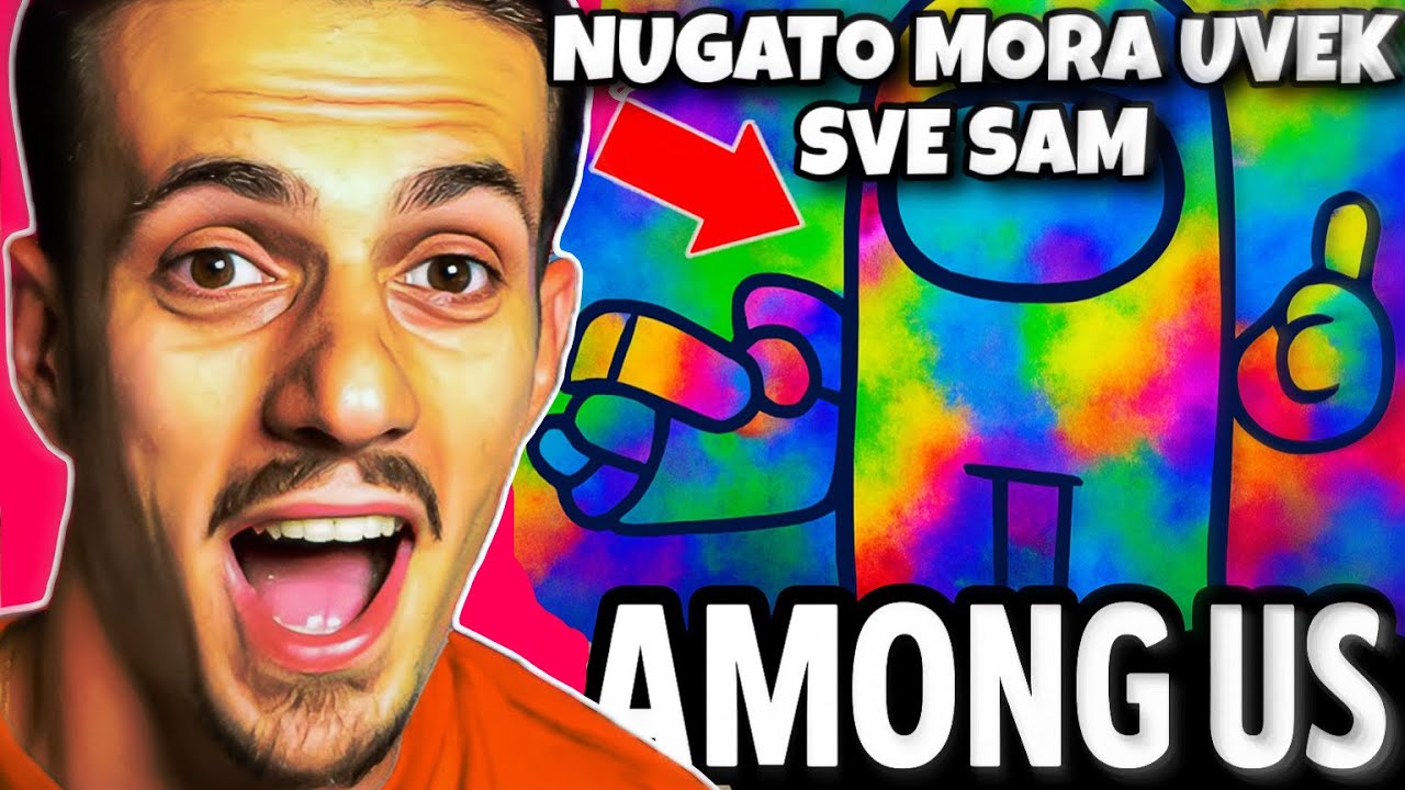 NUGATO OSTAVLJEN DA SVE SAM RESAVA KAO IMPOSTOR U AMONG US-u