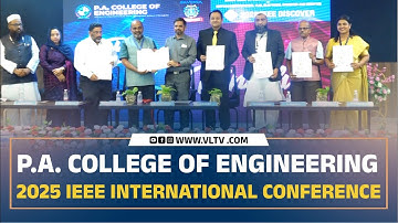 PA Engineering College| 2025 IEEE International Conference | IEEE Discover |VLTV
