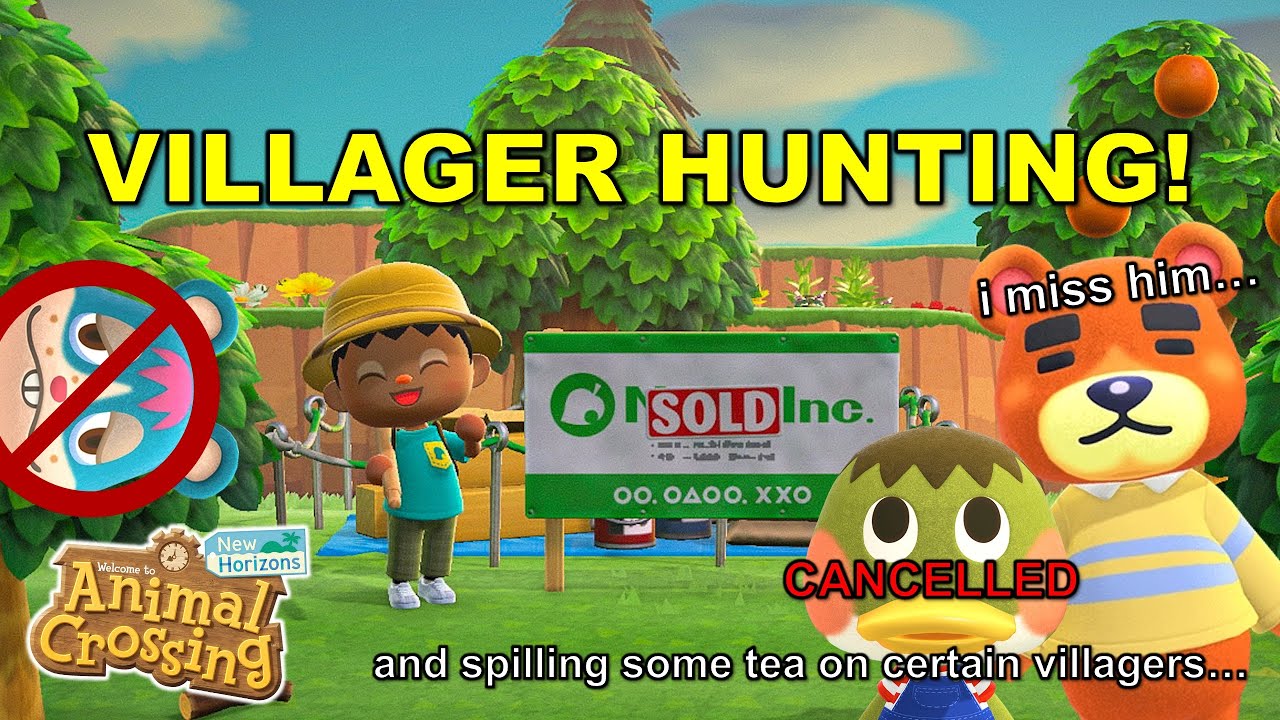 i went on a villager hunt and i'm so sorry for what happened