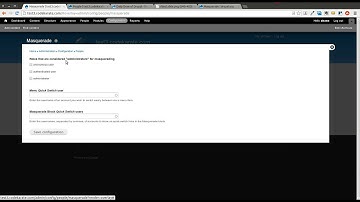 Drupal 7 Masquerade Module - Daily Dose of Drupal Episode 32