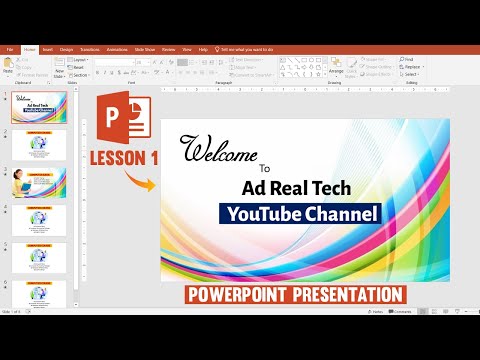 Download Lesson 1 || How To Create a PowerPoint Presentation Hindi Tutorial