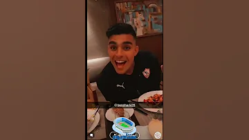 كوميديا اشرف بن شرقي و محمد ابو جبل بعد التأهل الي نصف النهائي من بطولة دوري ابطال افريقيا 