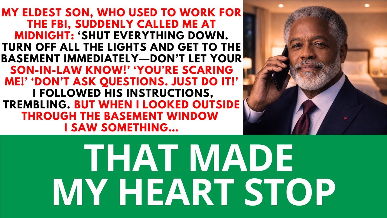 My Eldest Son, An FBI Agent, Called Me At Midnight: ‘Get To The Basement Now! Don’t Ask Questions!’
