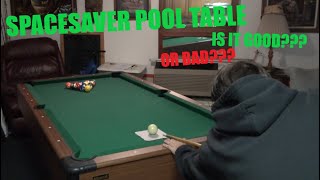 A Review On The (Mizerak Dynasty Spacesaver 6.5ft Billiard Table). Is It Good Or Bad???