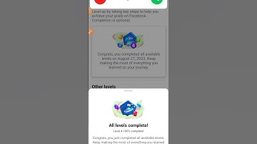 Facebook Level up Program । How To complete All Levels on Facebook। All Levels Complete Facebook।