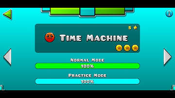 Geometry Dash - Level 8 - Time Machine 100% (All Coins) - DiogoGamer69