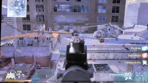 MW2 Highrise Glitch ( on the roof)
