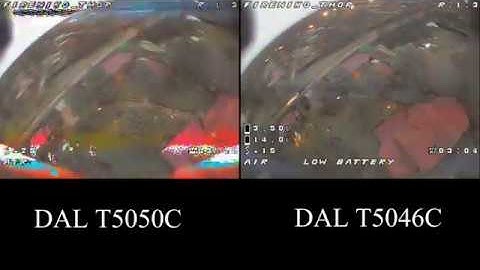 RC 2017 Thor  compare DAL Cyclone T5050 vs T5046 (DVR)
