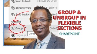 Group & Ungroup SharePoint Web Parts in the New Flexible Section