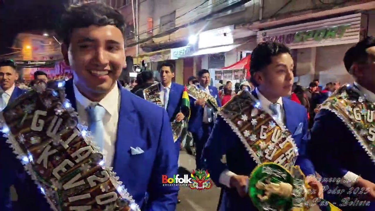 Morenada Central Aroma - Promesa del Gran Poder 2025 - Morenada Danza de Origen Boliviano #Bolivia