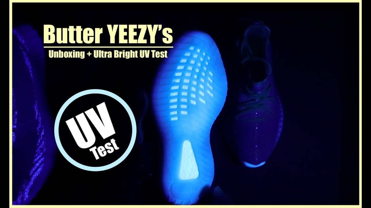 YEEZY 'Butter' [unboxing + UV test 